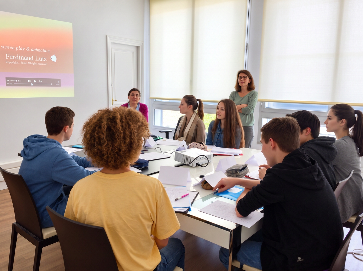Atelier CAPSAS en petit groupe dans une salle lumineuse